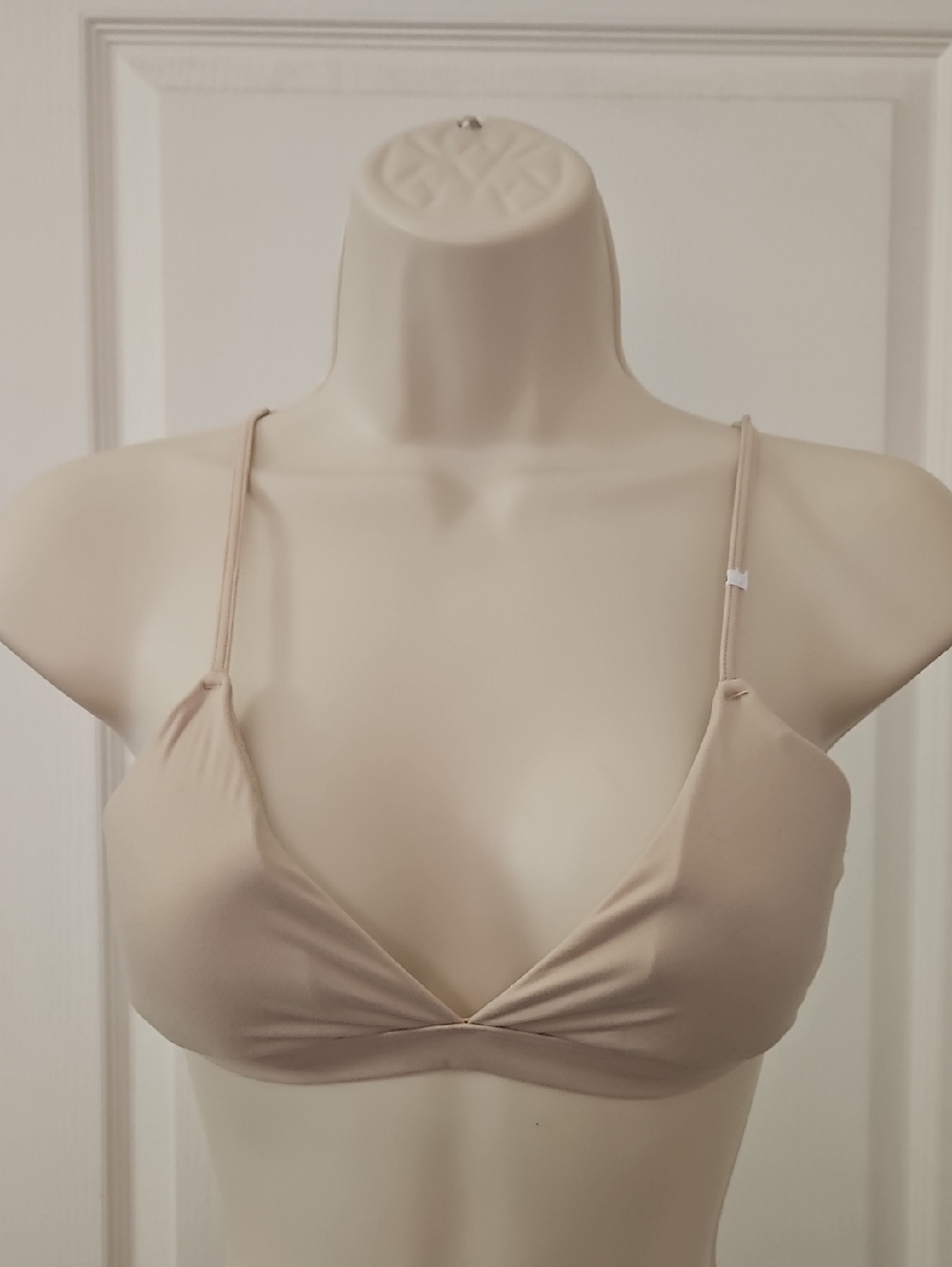Aeropostale | Nude Triangle Bralette with Thin Adjustable Straps Size M